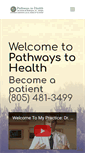 Mobile Screenshot of pathwaystohealth.net