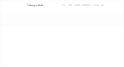 Desktop Screenshot of pathwaystohealth.com